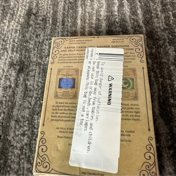 Karma Cards Oracle Tarot Card Deck Set Fortune Fun Beginners Game Party Gift New - Picture 4 of 11